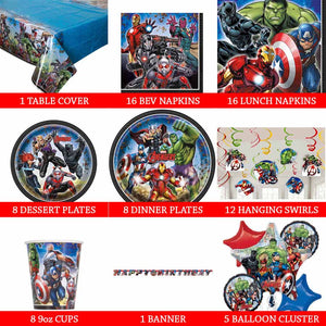 Marvel Avengers Birthday Package