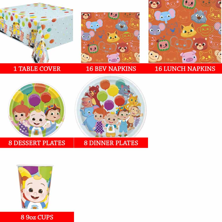Cocomelon Birthday Package