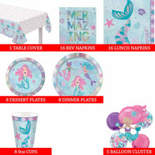 Load image into Gallery viewer, Shimmering Mermaids Birthday Package