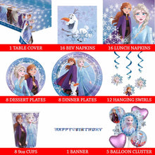 Load image into Gallery viewer, Frozen Birthday Package