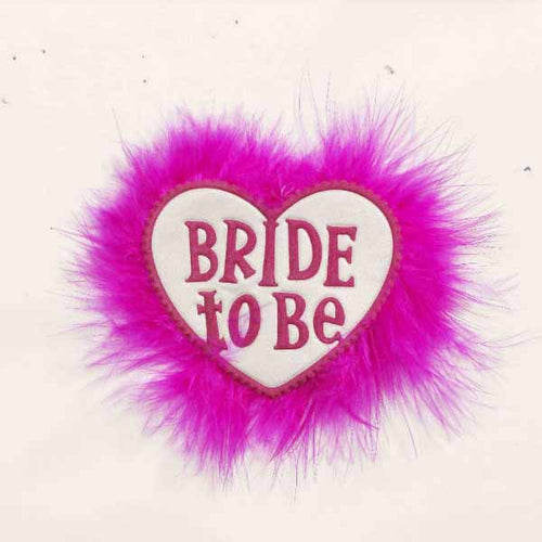 Bride Heart Button