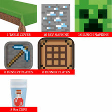 Load image into Gallery viewer, Minecraft Birthday Package