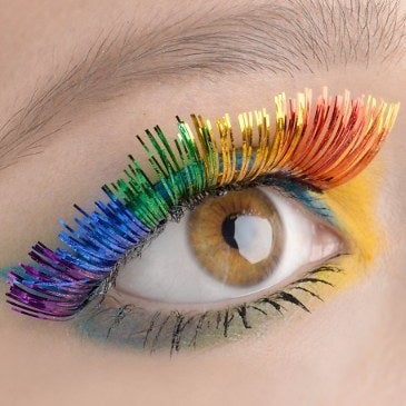 Rainbow Eyelashes