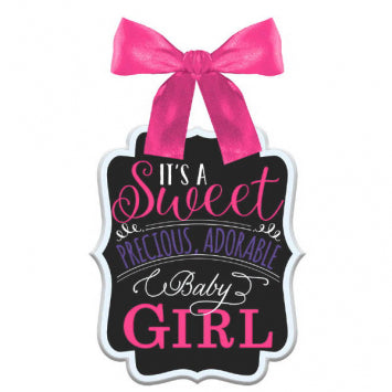 Baby Girl MDF Sign