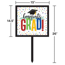 Load image into Gallery viewer, Colourful Grad Yard Sign