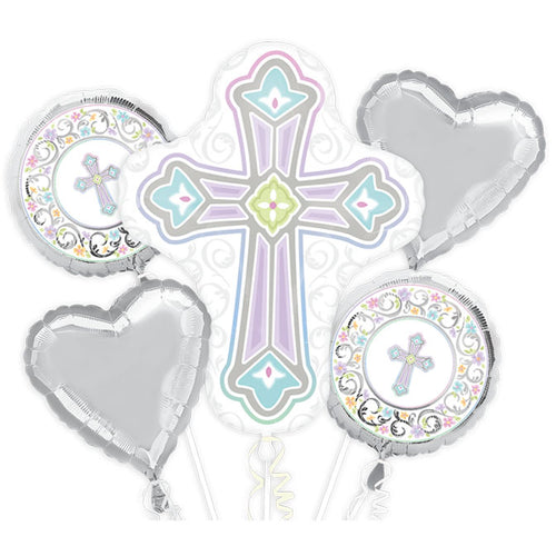 Blessed Day Foil Balloon Set