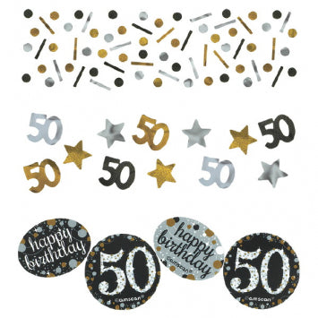 Sparkling Celebration 50th Confetti
