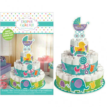 Baby Shower Diaper Cake Kit