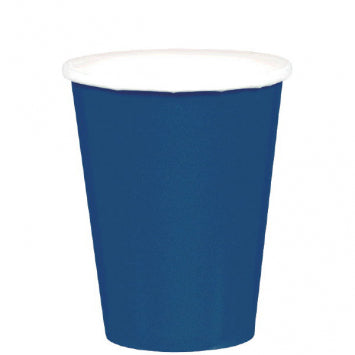Navy Blue 9oz Paper Cups