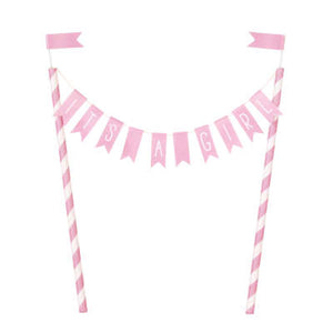 It's a Girl Cake Bunting