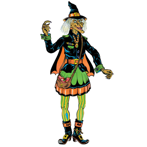 Vintage Witch Cutout