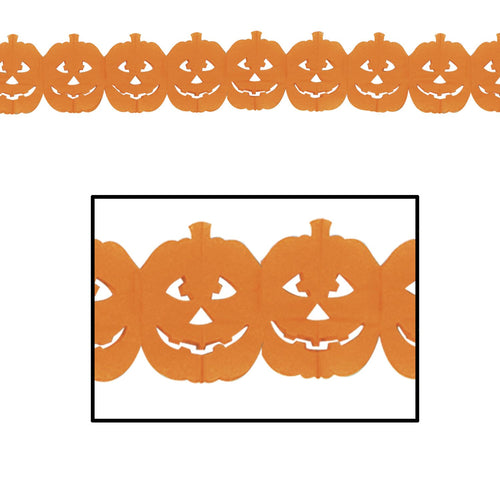 Jack-o-Lantern Garland