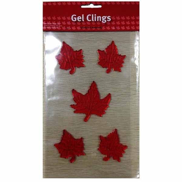 Maple Leaf Window Clings