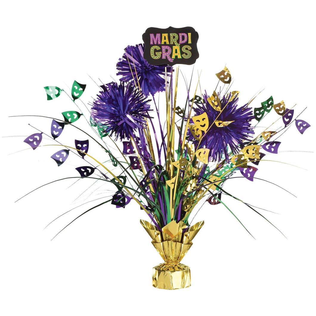 Mardi Gras Spray Centerpiece