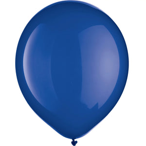 12" Latex Balloons - Royal Blue