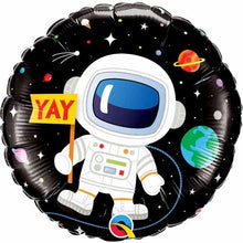 Load image into Gallery viewer, Space Birthday 18" Foil Balloon