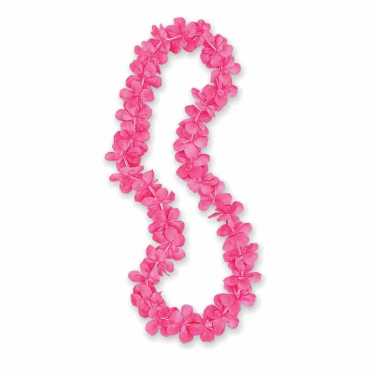 Pink Flower Lei