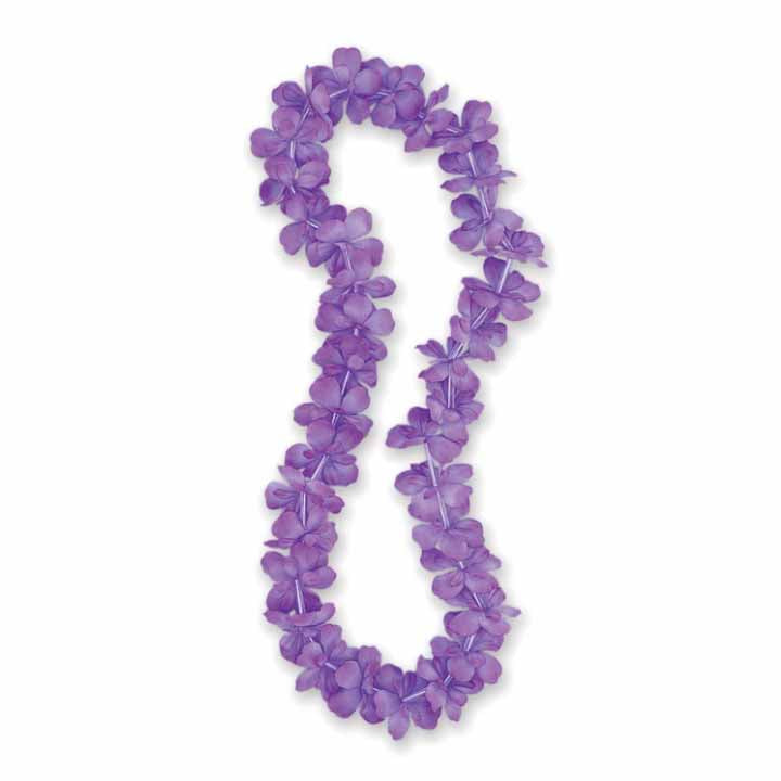 Purple Flower Lei