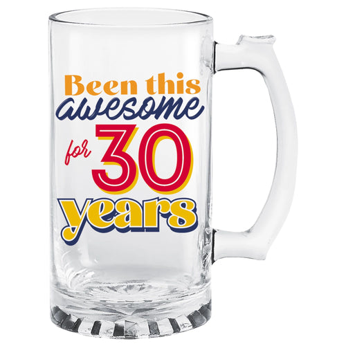 30th Birthday Beer Mug