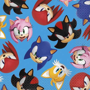 Sonic The Hedgehog Luncheon Napkins