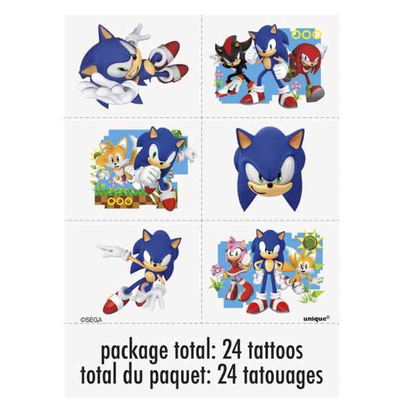 Sonic The Hedgehog Tattoos