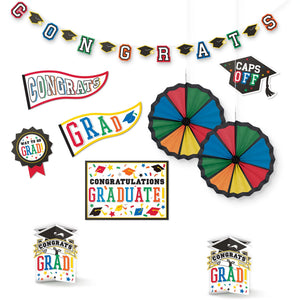 Colourful Grad Room Decorating Kit