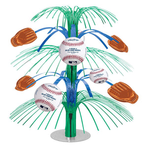 Baseball Foil Centerpiece