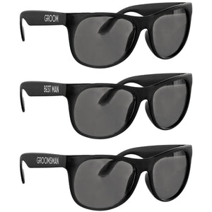 Groom Crew Sunglasses - 6ct