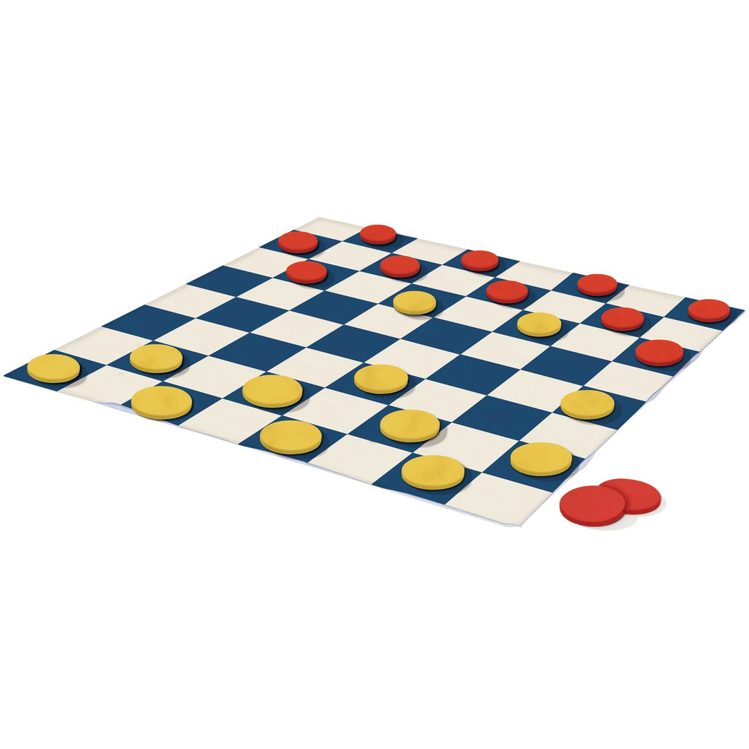 Lawn Checkers Set