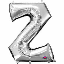 Load image into Gallery viewer, 34&quot; Silver Letter Balloon
