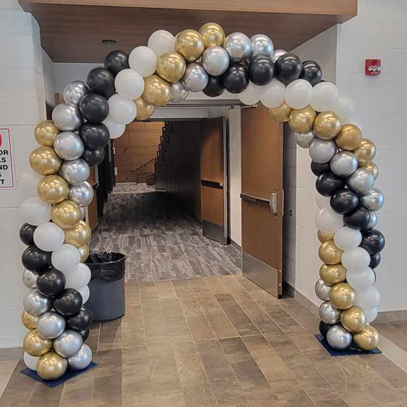 Spiral Balloon Arch