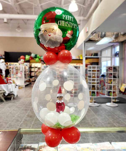 Elf on the Shelf Balloon Wrap