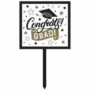 Glamour Grad Yard Sign