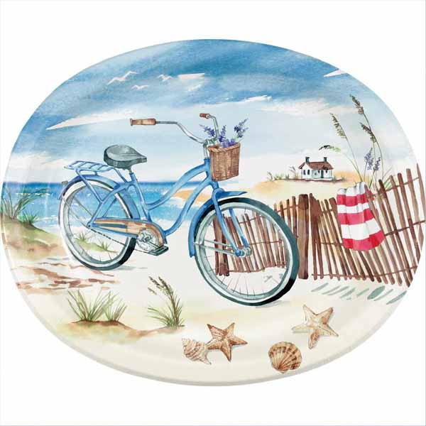 Seaside Summer Oval Platters