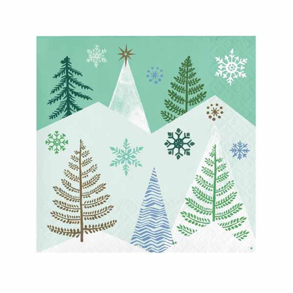 Winter Wonderland Beverage Napkins