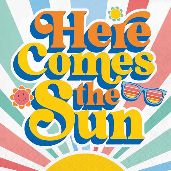 Summer Vibes Luncheon Napkins
