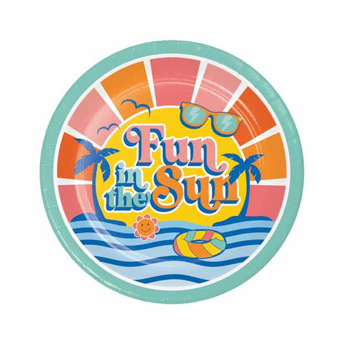 Summer Vibes Dessert Plates
