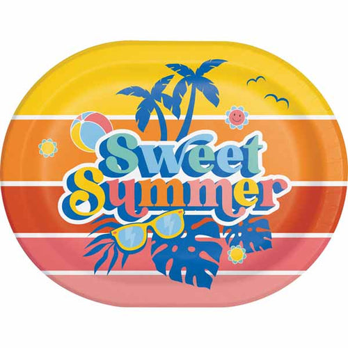 Summer Vibes Oval Platters