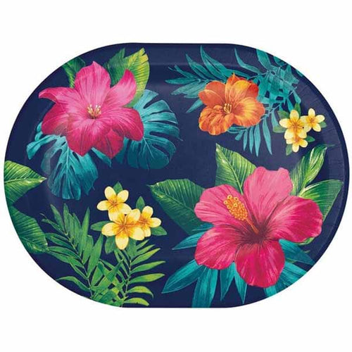 Tropical Time Oval Platters