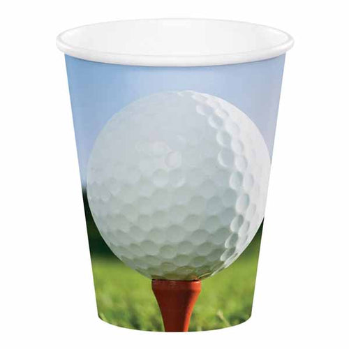 Golf 9oz Cups - 8ct
