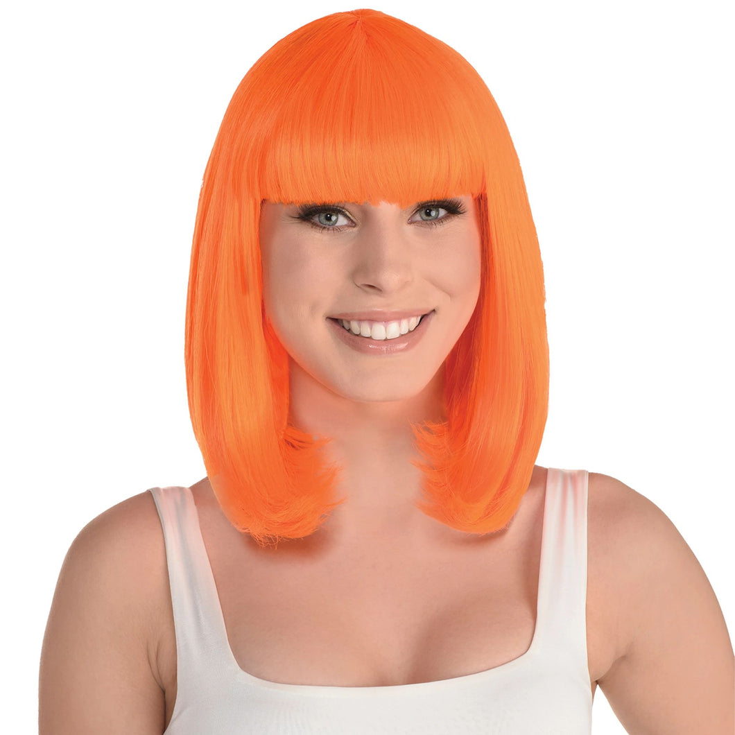 Orange Bob Wig