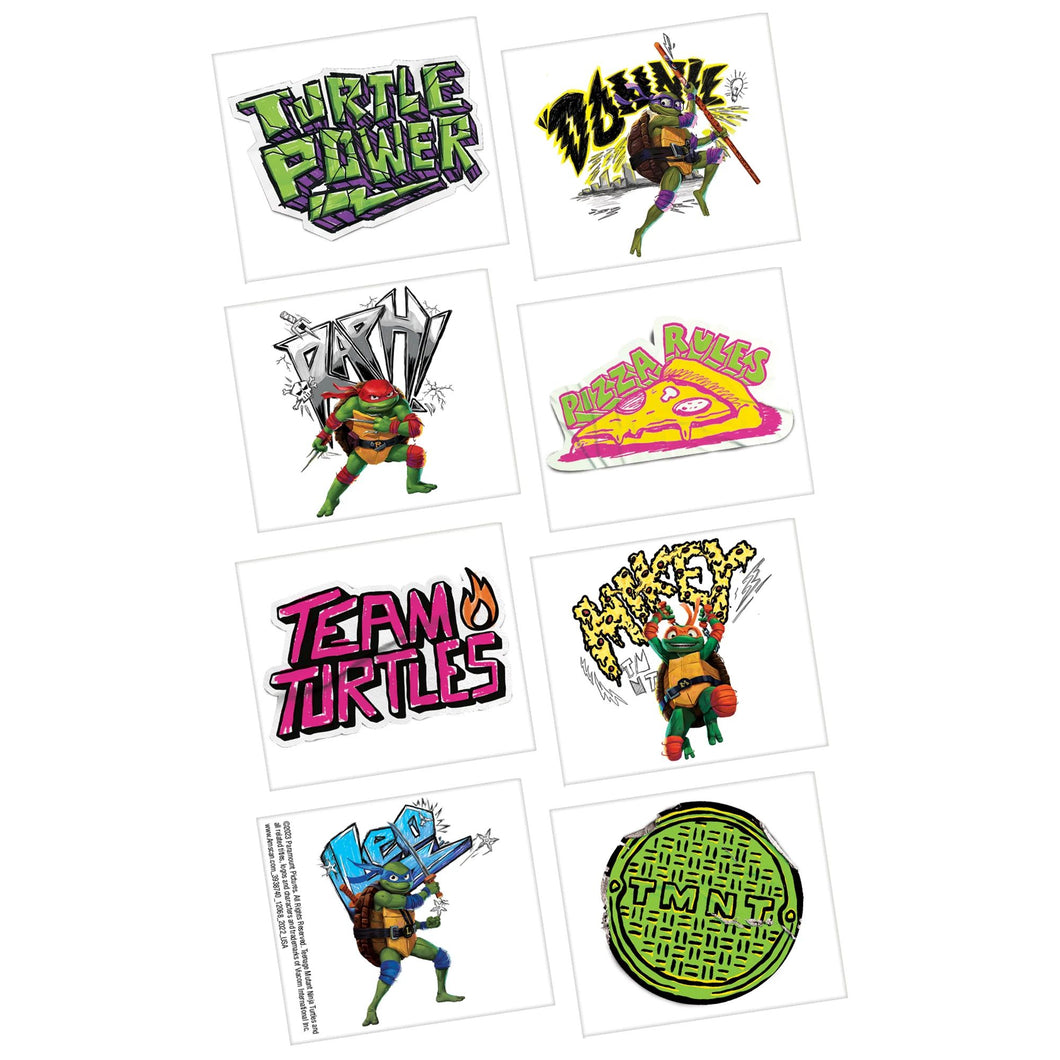 TMNT Tattoos - 8ct