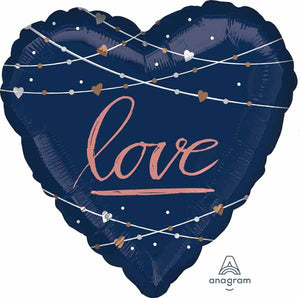 Navy Bride 32" Foil Balloon