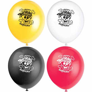 Pirate Fun 12" Latex Balloons