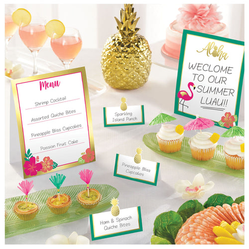 Aloha Buffet Decorating Kit