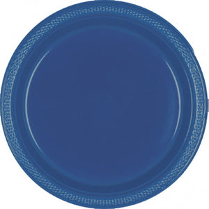 Navy Blue Pastic Dinner Plates