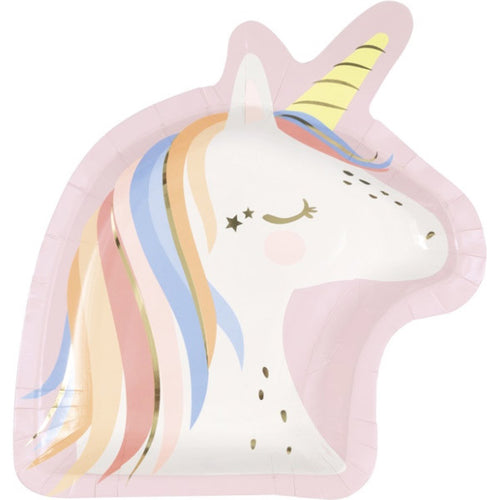 Dainty Unicorn Shaped Plates