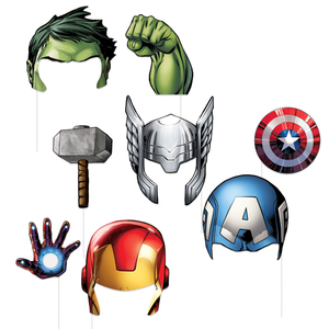 Avengers Photo Props - 8ct