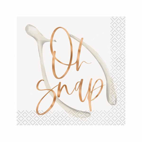 Pastel Thanksgiving Beverage Napkins - 16ct