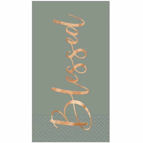 Pastel Thanksgiving Guest Towels - 16ct